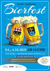 Read more about the article Bayrisch/Kurpfälzisches Bierfest 2025