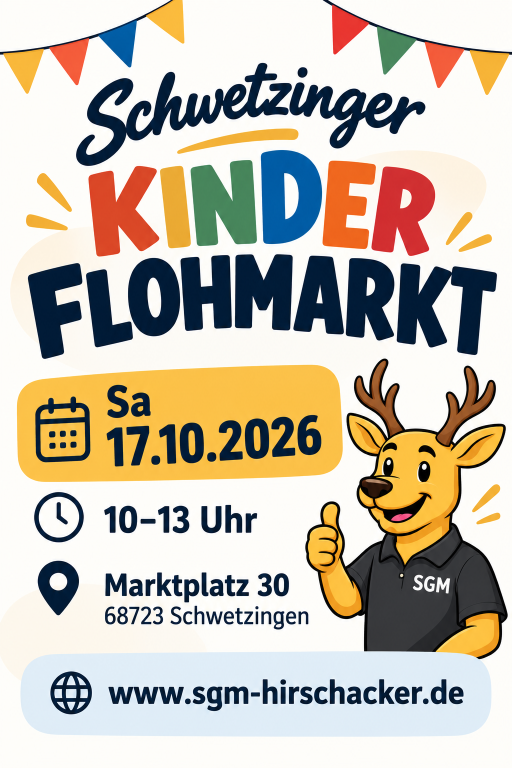 Mehr über den Artikel erfahren Kinderflohmarkt Herbst 2026